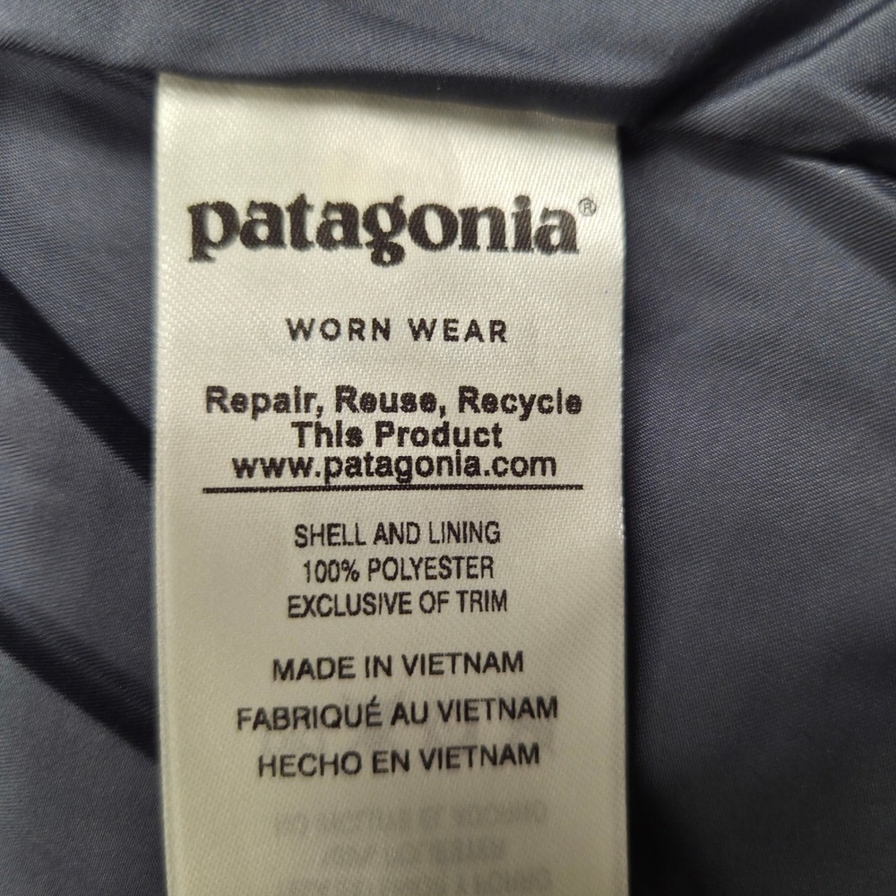 Patagonia Womens Los Gatos Fleece Vest Dark Gray Size Medium Full Zip - Picture 5 of 8